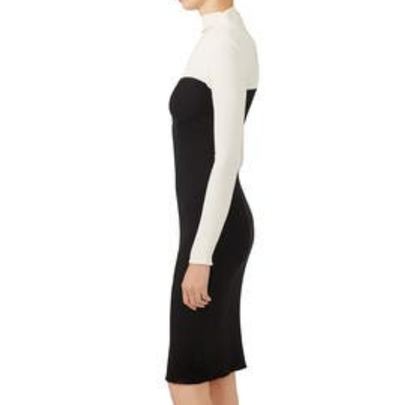 Theory Color block Knit Sheath Dress - Picture 3 of 7